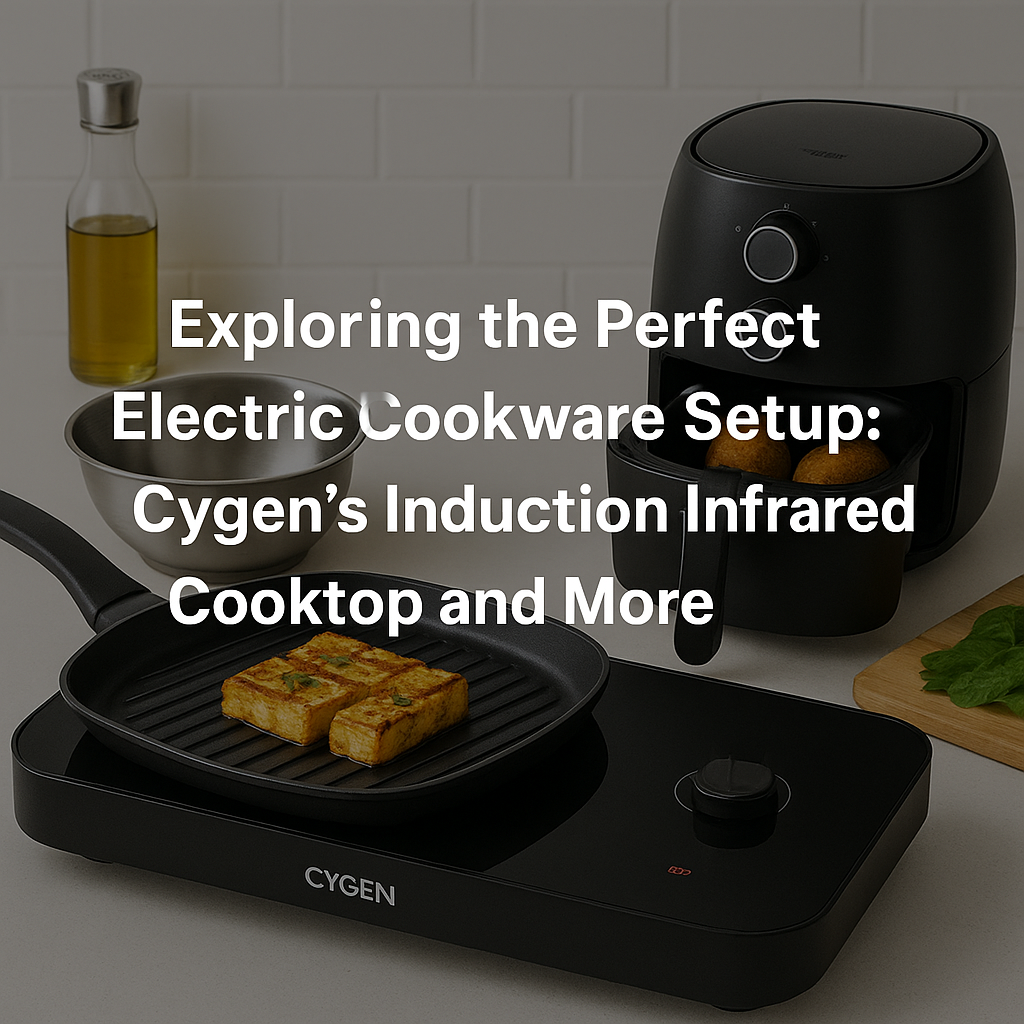 Exploring the Perfect Electric Cookware Setup: Cygen's Induction Infrared Cooktop and More Experts Love