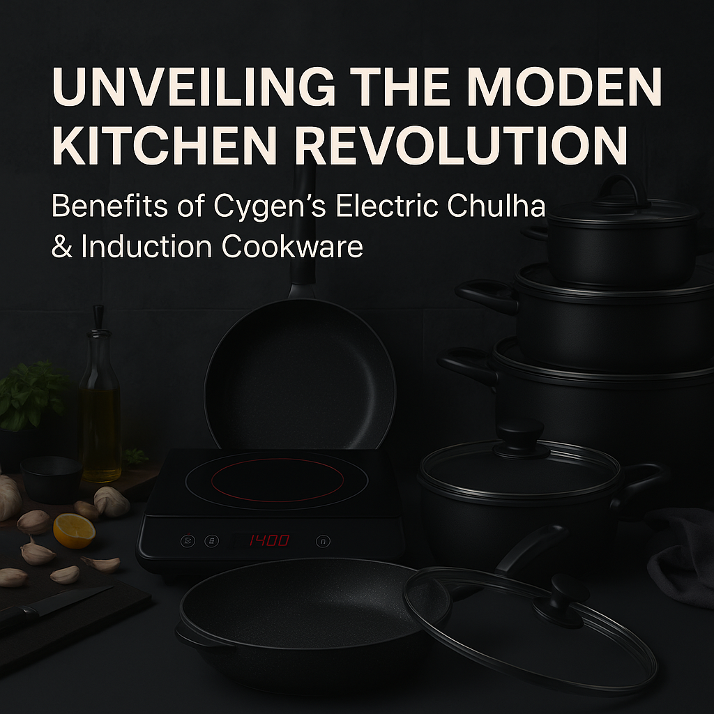 Unveiling the Modern Kitchen Revolution: Benefits of Cygen’s Electric Chulha & Induction Cookware