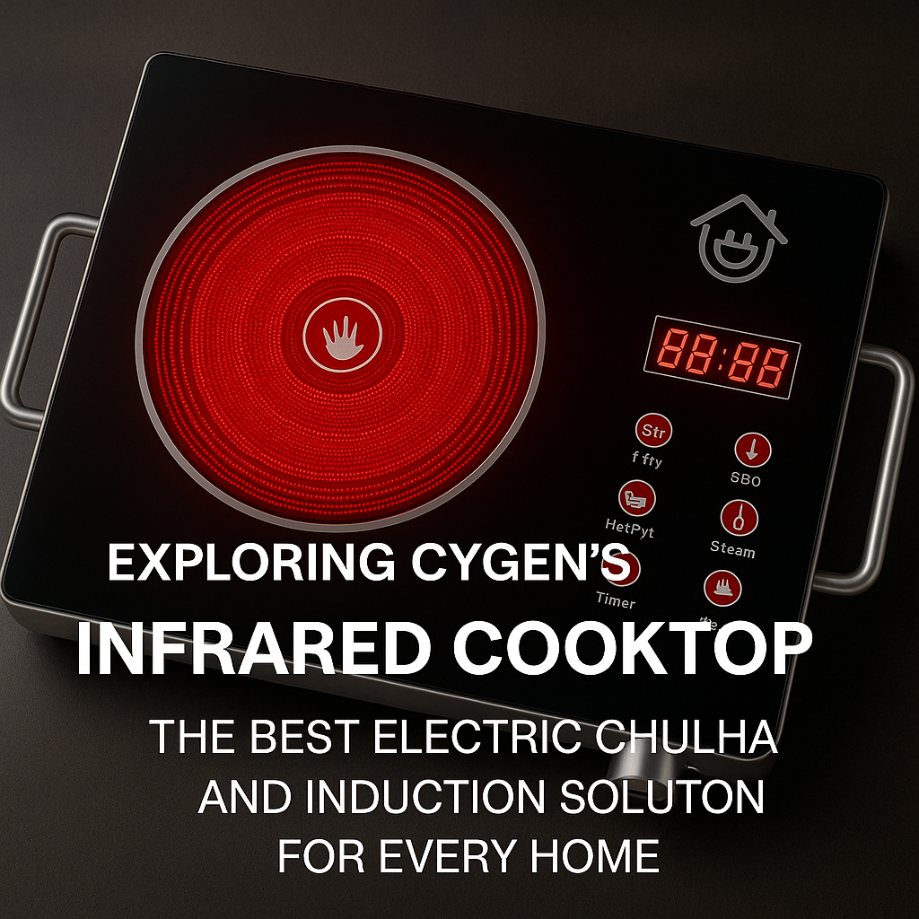 Exploring Cygen's Infrared Cooktop: The Best Electric Chulha and Induction Solution for Every Home